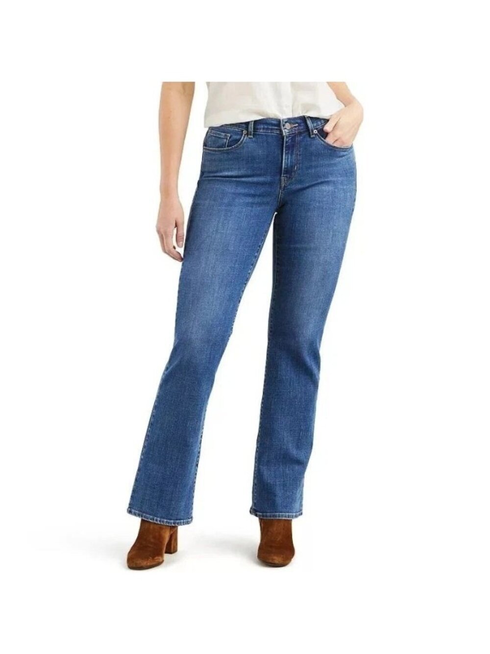 NWT Levi's 315 Shaping Bootcut Jeans Women's 31 Blue  C0481
